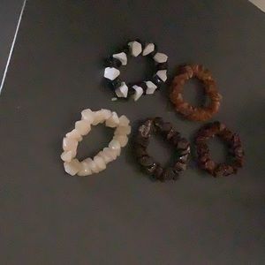 Elastic colorful bracelets